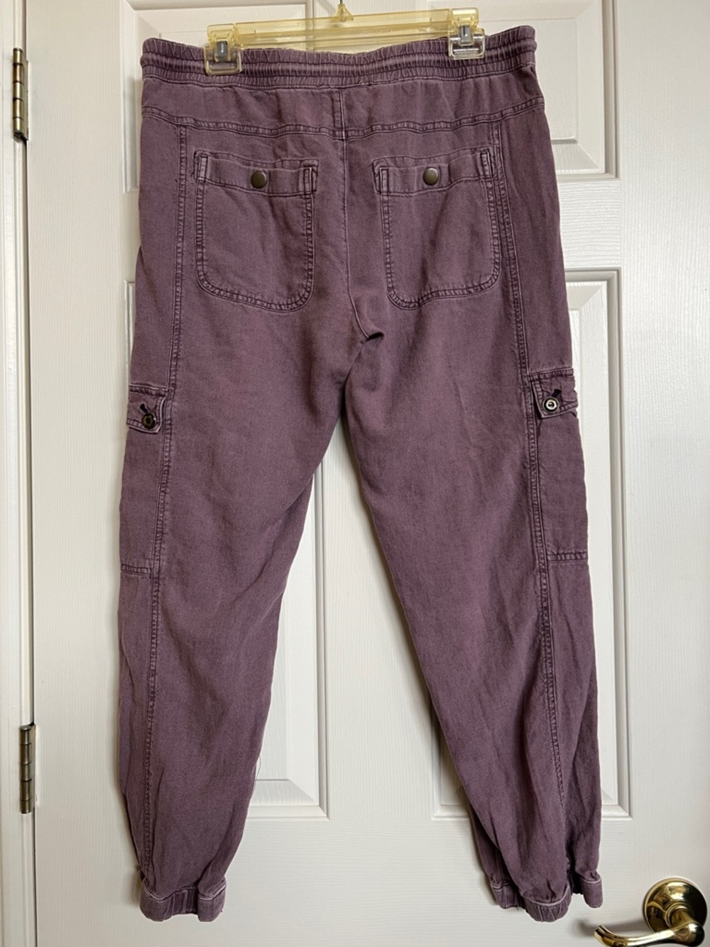 Anthropologie jogger pants ( linen blend ) - Picture 4 of 11